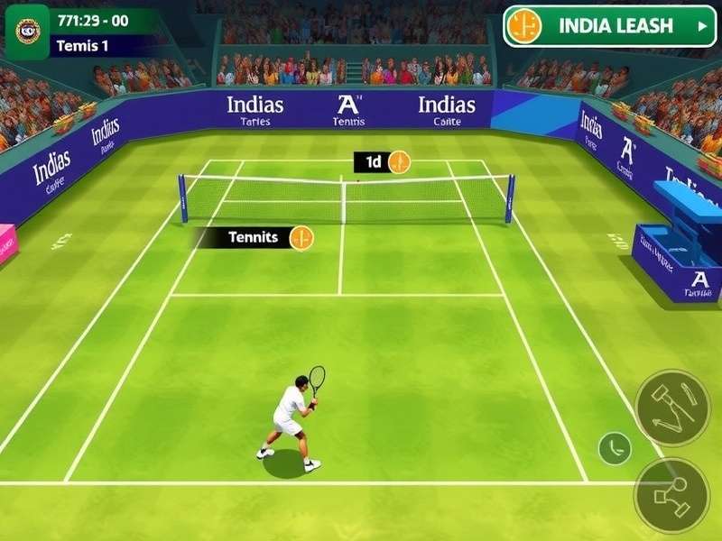 Tennis Clash Elite strategy guide showing court positioning